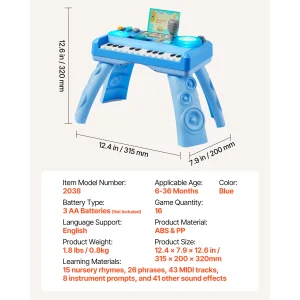 Baby DJ Playset for Toddlers with 133 Sounds